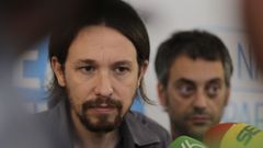 Pablo Iglesias y Xulio Ferreiro 