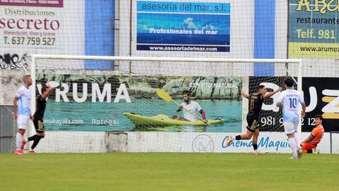 Partido de Tercera Federación entre el Boiro y el Compostela en el Campo municipal de Barraña