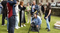 Jornada de divulgaci�n del eclipse solar desarrollada en el Palacete das Mendoza de Pontevedra