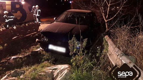 Accidente de tr�fico en Coa�a