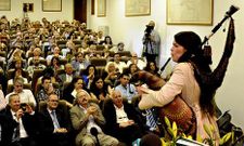 Cristina Pato interpretou unha peza para pechar a cerimonia.