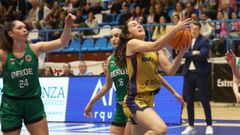 La canterana Carmela Permuy tuvo su gran noche en forma de debut europeo.