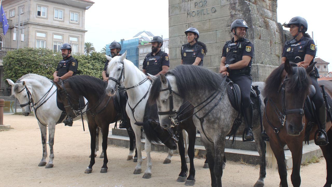 Policías vigilarán los montes a caballo para prevenir incendios forestales