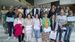 Clausura de uno de los �ltimos obradoiros entre estos tres municipios.