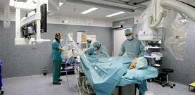 La unidad realiza procedimientos diagn�sticos y terap�uticos con pacientes cardiol�gicos, en su mayor�a afectados por infartos.