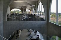 La biblioteca universitaria especializada en arte de Tokio, un proyecto del 2007.