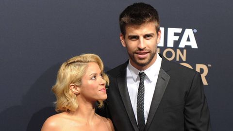 Shakira y Piqu�, juntos en un acto en el a�o 2012