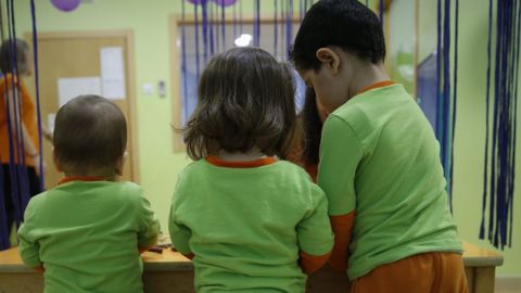 Imagen de archivo de nios en una escuela infantil de A Corua