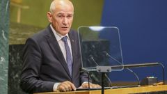 El primer ministro de Eslovenia Janez Jansa