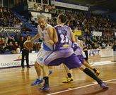 Rejn se faj en su regreso a la cancha palentina, despus de una notable etapa en el club. 