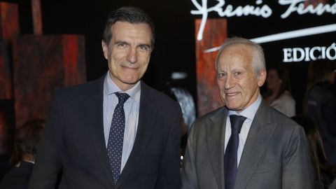 José Froiz, del Grupo Froiz, y González Iglesias, de Vegalsa