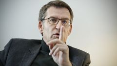 Alberto N��ez Feijoo, candidato a la presidencia del PP, en una imagen de archivo