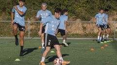 Entrenamiento del inicio de la �ltima pretemporada del Sig�eiro.