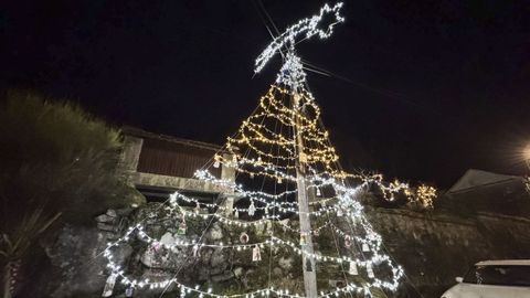 El rbol de Navidad de Penavaqueira