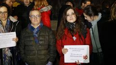 Concentraci�n en Mallorca en apoyo de la libertad de prensa