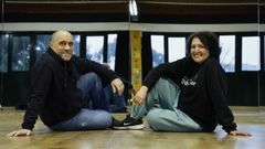 &laquo;El Ruise&ntilde;or somos dos&raquo;, recalca Susana Crespo, que quiso posar con el cofundador de la compa&ntilde;&iacute;a, Fernando Moares, que se ocupa de la parte t&eacute;cnica y el montaje, pero tambi&eacute;n es actor.