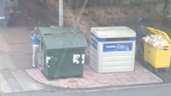 Captura del v�deo grabado por la entidad, donde se aprecia uno de los momentos de la operaci�n.