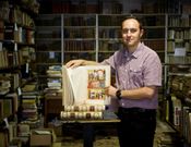 La nueva librer�a de David Justo, especializada en libro antiguo, estar� en la calle Magdalena. 