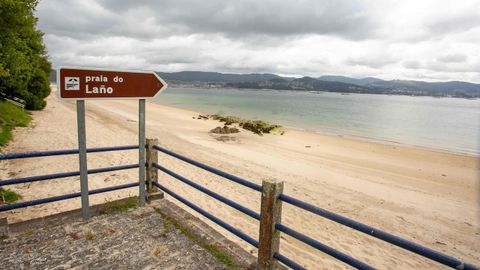 Playa de La�o, Poio