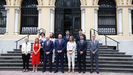 El nuevo equipo de gobierno en la toma de posesi�n de los consejeros