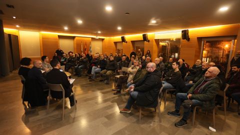 Acto del BNG sobre la variante, en Viveiro