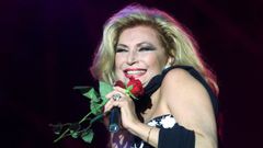 Roc�o Jurado, en un concierto en Arteixo en el a�o 2000