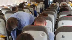 Pasajeros en el vuelo de A Coru�a a Madrid en el que iba Deborah Garc�a