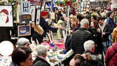 Imagen de archivo de la cita en el mercado de O Calvario.
