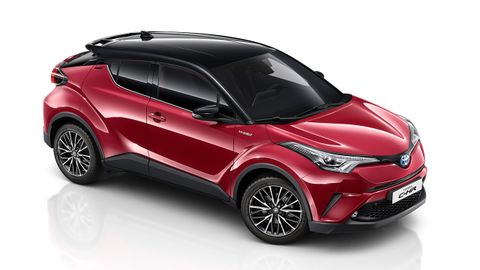 La gama 2018 del crossover C-HR.La gama 2018 del crossover C-HR