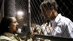 El dem�crata Beto O�Rourke organiz� un mitin alternativo para denunciar las mentiras de Trump 