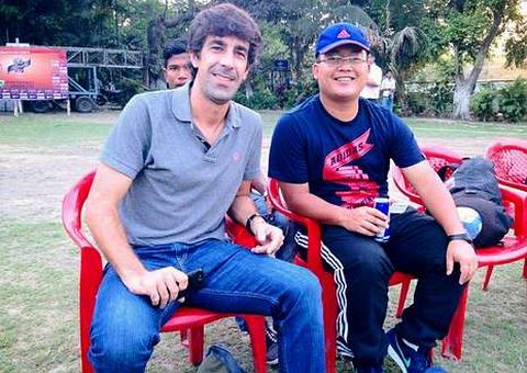 �scar Bruz�n lleva algo m�s de un a�o dirigiendo al Sporting de Goa.