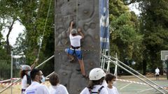 Foto de archivo de un campamento de verano de la Xunta