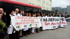 Movilizaciones en A Coru�a contra los recortes p�blicos