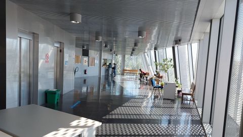Imagen de archivo del interior del edificio judicial de Ourense