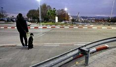 El Concello quiere eliminar la mediana de la avenida de Compostela a la salida del puente.