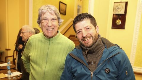 Ricardo Vilas junto a Vctor Lorenzo (derecha), nuevo presidente del Casino