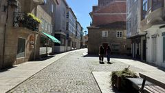 Imagen de la zona&nbsp;de Cambados en la que se registr&oacute; la pelea