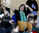 Festival navide�o en el colegio de B�veda. 