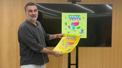 El concejal de Xuventude, Demetrio Gmez Xunqueira, en la presentacin delprograma Pontevern
