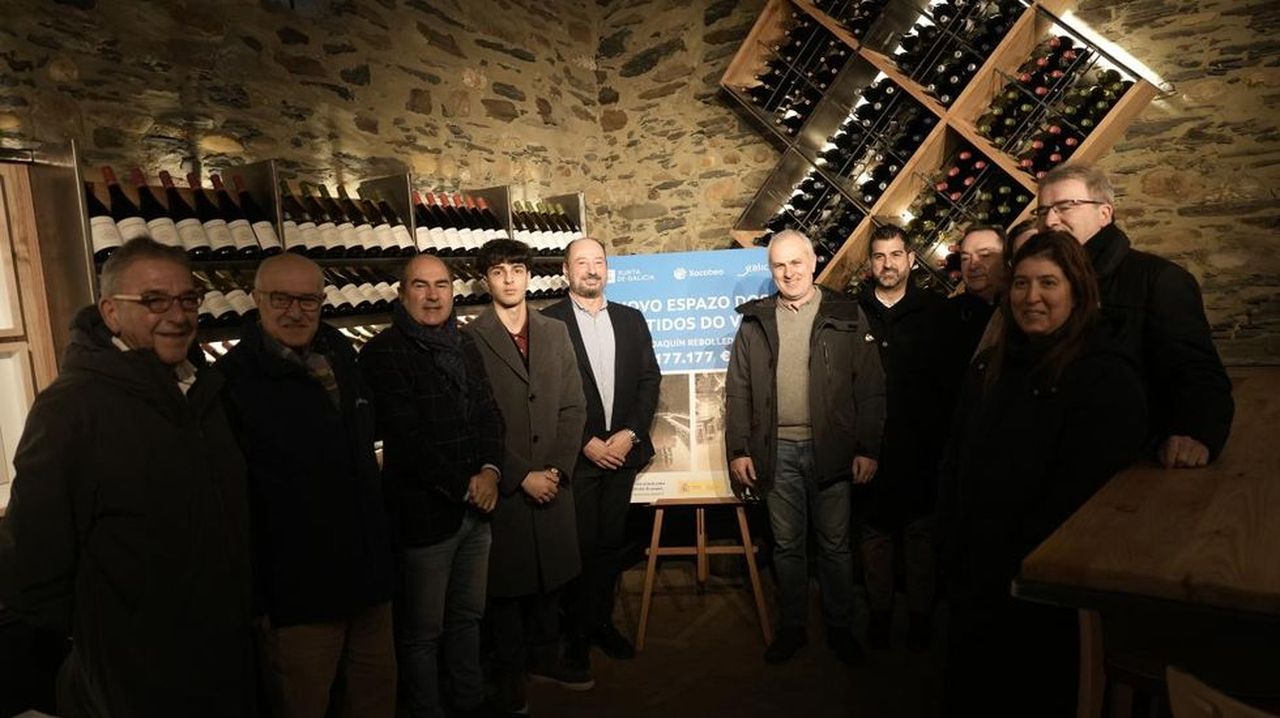 Joaquín Rebolledo crea una sala de catas en su cova para impulsar el enoturismo