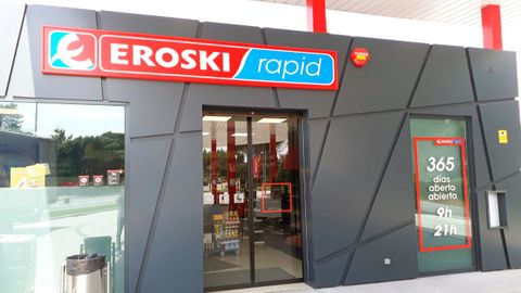 Eroski Rapid de la gasolinera Eroski en Vilanova de Arousa