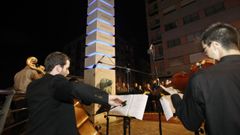 Imagen de archivo de uno de los homenajes a los pontevedreses fusilados el 12 de noviembre de 1936