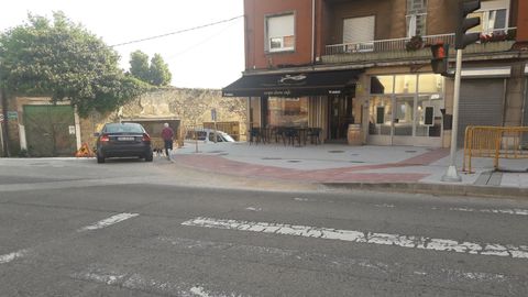 Bar Carpe Diem, local de Avil�s en el que un vecino dispar� a otro con un arma alterada