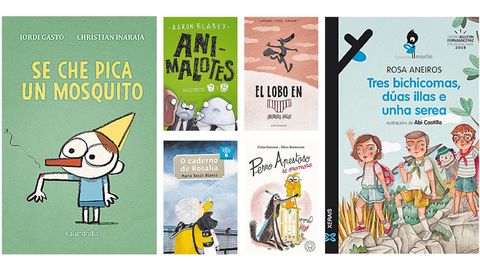Algunos de los libros con más tirón entre el público infantil