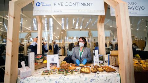 Stand de Ruman�a en el World Cheese Festival celebrado en Oviedo