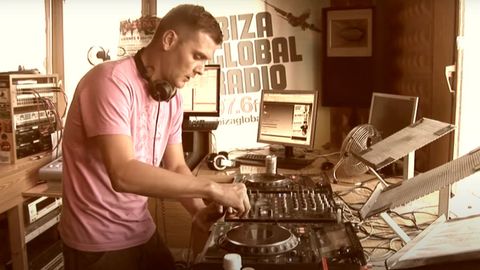 Captura de una sesin del DJ lex Kentucky en vivo en la Ibiza Global Radio