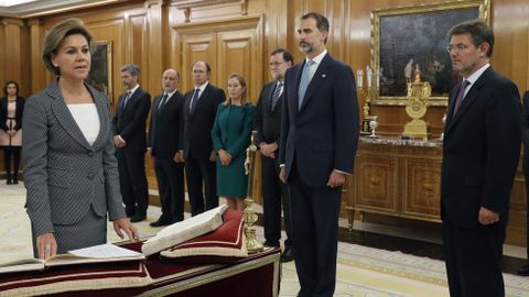 La ministra de Defensa, Maria Dolores de Cospedal.