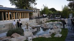 Las termas de A Chavasqueira, en Ourense, reabren tras su reconstrucci�n.