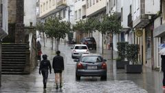 Avenida de Cervantes, en Viveiro