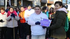 Deporte�contra a violecia de x�nero en Meis